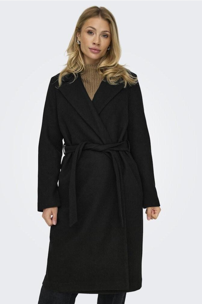 ONLALVILDA LIFE WRAP COAT OTW NOOS 15314362 Black/SOLID